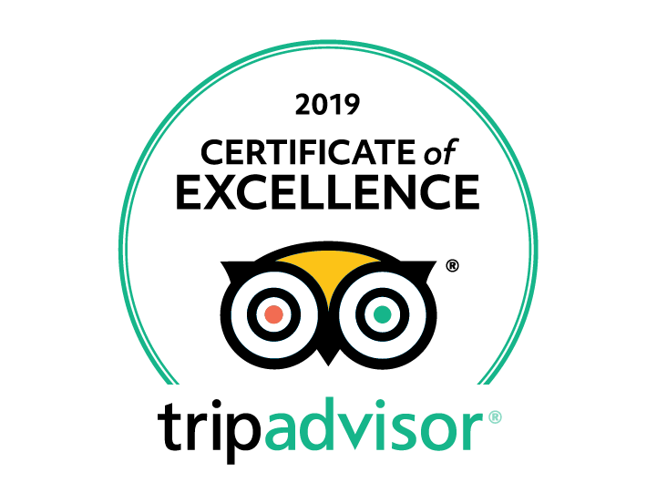 2019 Trip Advisor Certificate of Excellence owl logo
